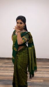Pallavi Gowda Instagram - Jewellery : @akshithaatrendz 🥰
Saami😋 #SaamiSaami #Pushpa