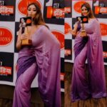 Payal Ghosh Instagram - Glad and honoured to receive one of the most prestigious award #apjabdulkalamawards as the most inspirational woman of 2021.. received it yesterday, posting Today as they say #lifegoeson thanks to @optionsfashionmall @sureshganeshaofficial @internationalnetwork_ @firstindianews