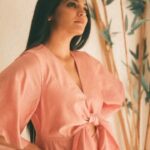 Pooja Sawant Instagram - Future belongs to you if you believe in the beauty of your dreams🌸 Outfit @maddermuch Styled by @prachethestylist Make up @vrushti_harkare @josh.marathi @officialjoshapp #joshmarathi #joshapp #joshappofficial