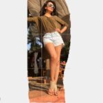 Pooja Sharma Instagram – Cropped shorts and pics are fine 😋…let not thy life and passion be cropped #letsmakeupcaptions