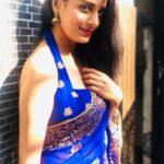 Pooja Sharma Instagram - SAREE (Sorry 😝) for a late post 😂 Now i dont have a caption...but i have some pictures for you my lovelies 😘😍🤗🤩