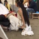 Pooja Sharma Instagram - You know how it looks on screen… now sharing with u some behind the scenes. This is how it looks n feels while we create n shoot a scene. Such a journey it is. This day 5 years ago Mahakaali anth hi aarambh hai launched. It gave love n it received love and may Mahakaali/Gauri/Parvati ma bless all of us. My love n gratitude to all that is 🙏🏻❤️🎉🎊 📽: @sourabhraaj.jain #mahakaali #mahakaalianthhiaarambhhai #blessing #parvati #gauri #prakriti #shiva #mahadev #mahakal #jaimahakaali #omnamahshivaya