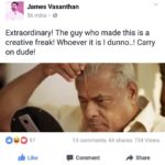 Pradeep Ranganathan Instagram – When I hear his kangal irandal daily :) .. This happens :)