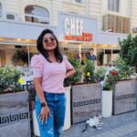 Preethi Sharma Instagram - Baku vibes ☮️ #preelovesyou☮️ #workaholic #travelgram #baku #azerbaijan Baku, Azerbaijan