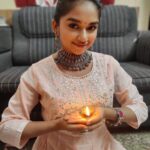 Preethi Sharma Instagram - May the Festival of Lights bring success and brighten up your future endeavours 🪔…. Wishing you and your family a happy and prosperous DIWALI 🪔 #preelovesyou☮️ #familycelebration