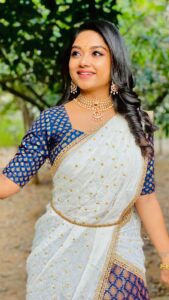 Preethi Sharma Instagram - Beautiful customised halfsaree from @sloka_collections 😍
Lovely jewellery from @newideas_hyderabad 😍

#bossparty #aadhya  #psr #preelovesyou☮️