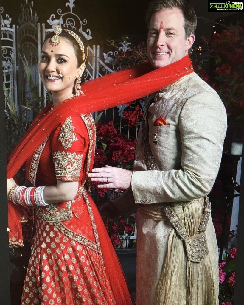 Preity Zinta Instagram - Happy Anniversary my Love ❤️ I love you 😍 Thank you so much for loving all of me and for making me laugh all the time. You are my best friend & confidant & I love you more everyday. From Boyfriend - girlfriend to husband - wife and now mom-dad, I’m loving every new phase of my life with you. Here’s to many more anniversaries and celebrations 🥰 #Mr&mrsgoodenough #happyanniversary #patiparmeshwar #leapyearanniversary #ting
