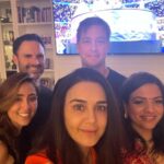 Preity Zinta Instagram – Sunday was a perfect fun day after watching the #Rams win the super bowl ! So much excitement in the house 🤩  #superbowlsunday #sunday  #celebration @rams #ting