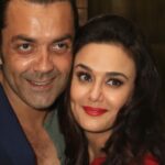Preity Zinta Instagram – Happy birthday @iambobbydeol  Love you loads. Sending you a big hug, lots of love, light , happiness and success. Cannot wait to see you when I’m back ❤️