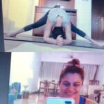 Preity Zinta Instagram - Online class with my amazing yoga teacher @limitless.sonali Thank you babe for keeping me sane n flexible during this quarantine. Cannot wait to come out n bounce 🤩 #pzfit #quarantine #Ipl2021 #staysafe #ting Dubai,UAE.