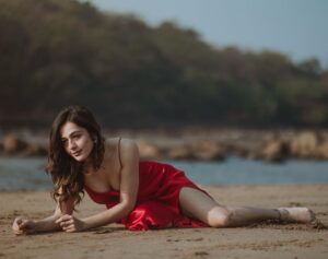 Priyal Gor Instagram - I'll see you by the beach 

📷 : @portraitshelter