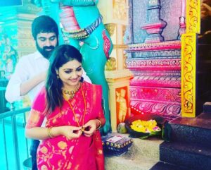 Priyanka Nalkari Instagram - #jusmarried #myman #finallymetmysoulmate #love #werone #afterlotsofstruggle #family #fanslove #strength #mine #myloveforever #malaysia #murugan #malaysiamurugantemple😍
