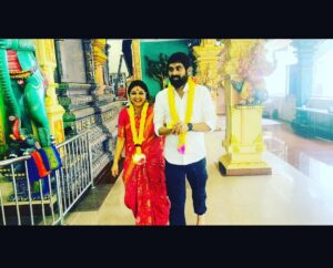 Priyanka Nalkari Instagram - #jusmarried #myman #finallymetmysoulmate #love #werone #afterlotsofstruggle #family #fanslove #strength #mine #myloveforever #malaysia #murugan #malaysiamurugantemple😍