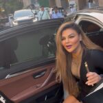 Rakhi Sawant Instagram - O my god kya aatank macha rhe ho bhai😂❤️ #rakhisawant