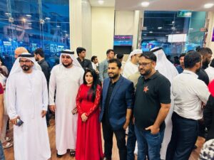 Rakhi Sawant Instagram - Rakhi Sawant and Some Local With Eman Umar In Dubai Night Event it’s a very nice Event in UAE 🇦🇪 #emanumar09 #instagram #instagramreels #facebook #facebookreels