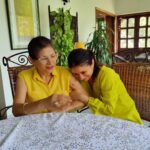 Rasika Dugal Instagram - Giggling girls. Love you Ma 💗 @dugalraveen #HappyMothersDay Thanks for capturing these @mukulchadda in the few moments that the table was empty. My mother always has a full heart and an even fuller table! #MothersDay #MothersDay2023