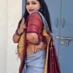Reshma Pasupuleti Instagram - You become unstoppable when you work on things people cant take away from you. Things like your mindset, Character, personality, transparency, your entire being ✌️ @dharaniofficialpage saree & blouse Jewelry @jewelhub_chennai