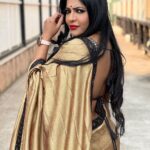 Reshma Pasupuleti Instagram - Truth is no one is permanent, not even our life. So why be upset. Just live for today & love the time you have 🌟 #kpychampions4 @vijaytelevision @dharaniofficialpage costume designed by the most amazingly talented dharani 🎉