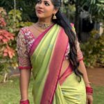 Reshma Pasupuleti Instagram - Some of my life’s best days haven’t happened yet 💞 Saree & designer bridal blouse @dharaniofficialpage Jewelry @crown_bridal_collectionss