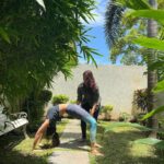 Rhea Chakraborty Instagram – HEALING 🌼

#yogaforlife #chakrasana 🦋

P.S- I’m lucky to have my best friend as my Yoga Guru @samikshashetty_ 💗