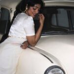 Rima Kallingal Instagram - Styled @rimakallingal for @neelavelichammovie #promotions 𝘽𝙝𝙖𝙧𝙜𝙖𝙫𝙞 From the scripts of Basheer, spilling timeless beauty and charm. Photographed @jaisonmadany Wearing @diariesofnomad MUA @shoshank_makeup . Styling assistants @susaaani_ @sandra_resmi Edit @salgu_maan #neelavelichammovie #neelavelicham #movies #cinema #retro #basheer