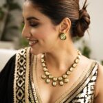Rukmini Maitra Instagram - ♠️🖤 #SheraBangali2022 Outfit @gopivaiddesigns Styling @styleographbychikkygoenka Hair & Makeup @makeupartist_prasenjit Photography @pixelamalgam