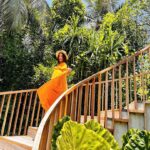 Rukmini Maitra Instagram – Alice in Her Tropical Wonderland!🥭🌞🏝️🐬
