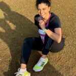 Saiyami Kher Instagram - 21kms ✅ The @tatamummarathon is back post covid and I had to be there to run it! The pandemic was a horrible time for all of us. The darkest 2 years for the entire world. Personally for me as well, the worst 2 years of my life. Last year ‘professionally’ I had the best year of my career. I shot for 5 projects back to back and it kept me going. It helped me deal with the loss, stress and anxiety which we all faced during covid. But it was never the same. I did not train all year and running was becoming a big struggle. I have never struggled to stay fit or run, so this years Mumbai marathon was very important for me. For me to believe in my self again. Being an actor one lives with a lot of insecurities. Just like any other profession I guess, one is seeking validation/ a promotion/ (for me my next project) from external people, which can get very exhausting. Way more exhausting that running a marathon! I run not only for physical fitness but more for my mental fitness. I find it therapeutic because it’s my time to clear my mind. Running gives me a sense of achievement that nothing else can. It teaches me to never give up! When I run it’s entirely my hard work or my will power that gets me past the finish line. You don’t need anyone’s validation. I try running away from my problems in life but running makes me realise the only way out, is in. For all those who don’t run & want tools to deal with life! I highly recommend starting slowly. See you’ll at the finish line next year ❤️