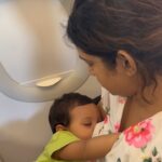 Sameera Sherief Instagram - These beautiful dresses from @wearemeerabharadwaj allows us to nurse our baby with at most comfort & privacy anywhere & everywhere. Also this one is from the SSXMB collection! Grab them now #MomSon #MomAndSon #Arhaan #SyedArhaan #SameeraSherief #SSXMB