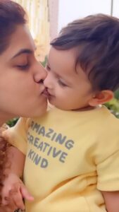 Sameera Sherief Instagram - What feels like the *End* is often the *Beginning*
.
.
It’s time to leave all the hardships in 2022 and have an extremely fresh start to the beautiful 2023. 
.
. Alhamdulillah for everything ❤️
#MomSon #MomAndSon #Arhaan #SyedArhaan #SameeraSherief