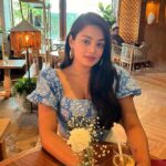 Samiksha Jaiswal Instagram - 💙✨ . . . . . . . . . . . . . . . . . . . . . . . #sundaybrunch #bastianworli #sundayvibes #food #instagram