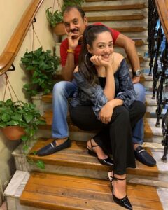 Samiksha Jaiswal Instagram - Happy birthday Papa.❤️
No matter how mature I grow. I will always be your little girl.🤗
I love you to the moon and back! 🧿🧿🧿🧿🧿🧿