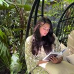 Samiksha Jaiswal Instagram - Some corners are just special. 🍃 #desahay #asthetic #bali #baligasm #nature #reading #books #green #instagood Desa Hay