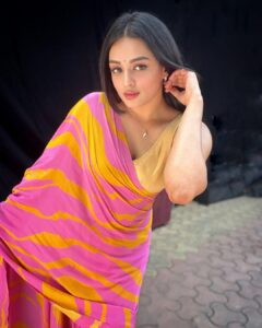 Samiksha Jaiswal Instagram - She a lil difficult,but she a good one!💕