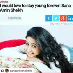 Sana Amin Sheikh Instagram -