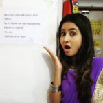 Sana Amin Sheikh Instagram - #TheNotice on the wall of #krishnadasi set...