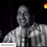 Sana Amin Sheikh Instagram - Always wanted to see his expressions and style while He sang, there very few videos of him singing Live..the rarest of the rare. Thank you @bollywoodirect For sharing this one. My all time favourite song. Matlab all time. #rafisaab #rafisahab #mohdrafi It's uncanny how his death anniversary falls on just one day after another legend #SonuNigam's Birthday. #Repost @bollywoodirect Tribute to India's greatest playback singer Mohammed Rafi on his 38th death anniversary today. Mohammed Rafi singing live "Tumne Mujhe Dekha Ho Kar Mehrbaan".