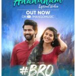 Sanjana Sarathy Instagram - Link in bio ❤️ So many reasons why this movie and song is so special to me, I don’t know where to start. But the song is finally out and I’m so ecstatic to be a part of the Telugu remake of this beautiful movie all thanks to @actioncutwithkarthik ❤️. And I really don’t think a real life radha will exist cos nobody can love someone that much! The visuals look beautiful @az_dop @naveenchandra212 : Mapii you were an amazingg co-actor to work with, so good at what you do 😄 . . @shekarchandra.music so soulful thanks you for creating this magic . @vishnupriya_ravi what we wished for finally happened I’m so happy for us you sound like a dream signing this song😍 . . @avikagor @saironak @jjrentertainments @mangomusiclabel @yazin_nizar @nyshadam @poetbb