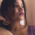 Sanjana Tiwari Instagram - Only for the vibes 🤎 No hair flips this time 🤣 #venmathiye #reels #reelitfeelit #tamil #tamilreels #chennai #tamilponnu #explore #trending #onam #onamsaree