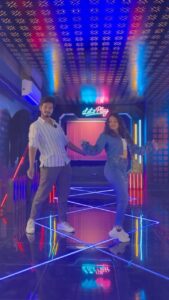 Sanjana Tiwari Instagram - Jimmiki ponnu ✨ @sanjanatiwari_ 
Location courtesy: @vrgamecafeinfo 

#vjdhanush #lavie #dance #varisu #thalapathy #vijay #sanjana #sanjanatwari #trendingreels #trend #reels #instagram #instagood #reelsinstagram #jimmikiponnu
