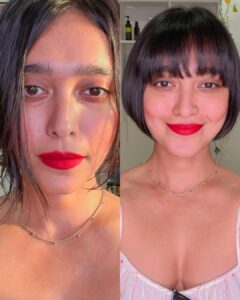 Sayani Gupta Instagram - Before
After

@paloshell ❤️