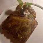 Sayani Gupta Instagram - I happened to eat at one of the most delightful restaurants that apparently is a favourite haunt of many of our favourites! @anticapesa is a Michelin ⭐️ marvel of food that tastes and looks like art! Must try next time you are visiting! PS: one day my photo will be up on that wall! 🤞 Trastevere Roma