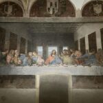 Sayani Gupta Instagram - The Last Supper 🍽🇮🇹 Most extraordinary! Had hair standing for a good part of the first five minutes! Having been obsessed with art and paintings, have had the good fortune of seeing pieces of some masters But nothing is comparable to this master piece! It really is a Miracle. #leonardodavinci Beyond grateful that got to witness Vinci 🤎 The Last Supper (Leonardo da Vinci)