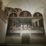 Sayani Gupta Instagram - The Last Supper 🍽🇮🇹 Most extraordinary! Had hair standing for a good part of the first five minutes! Having been obsessed with art and paintings, have had the good fortune of seeing pieces of some masters But nothing is comparable to this master piece! It really is a Miracle. #leonardodavinci Beyond grateful that got to witness Vinci 🤎 The Last Supper (Leonardo da Vinci)