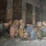 Sayani Gupta Instagram - The Last Supper 🍽🇮🇹 Most extraordinary! Had hair standing for a good part of the first five minutes! Having been obsessed with art and paintings, have had the good fortune of seeing pieces of some masters But nothing is comparable to this master piece! It really is a Miracle. #leonardodavinci Beyond grateful that got to witness Vinci 🤎 The Last Supper (Leonardo da Vinci)