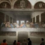 Sayani Gupta Instagram - The Last Supper 🍽🇮🇹 Most extraordinary! Had hair standing for a good part of the first five minutes! Having been obsessed with art and paintings, have had the good fortune of seeing pieces of some masters But nothing is comparable to this master piece! It really is a Miracle. #leonardodavinci Beyond grateful that got to witness Vinci 🤎 The Last Supper (Leonardo da Vinci)