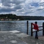 Sayani Gupta Instagram - Yesterday With Bella sorella @maanvigagroo #italy Lago d'Orta