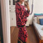 Sayani Gupta Instagram - Clean face, air dried hair, a lot of laze, some comfy boots & a very cool outfit @lovebirds.studio constantly makes cool, very comfortable, clothes with great fabric and fit! Been wearing them for quite a long time and I loving it more each time! 🦩 Thank you @shreejarajgopal @dhwanii.jain for always sorting me out! 😂🌸 Did a fun eye by mistake! 😉