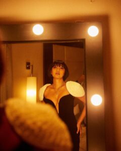 Sayani Gupta Instagram - @4moreshotspls Trailer Launch 
#untouched 

Make up @sitalmakeup 
Hair @paloshell 
📸 @kadamajay 

Dress: @rsr_ritirahulshah @vandafashionagency
Necklace: @viangevintage
Ring & Bracelet: @misho_designs
Styling : @shreejarajgopal 
Style team : @styledbysush @dhwanii.jain