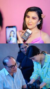 Sheena Bajaj Instagram - Behind the scenes Photoshoot !
🎬📸@riyabajaj_photography 
muse @imsheenabajaj 
brand @jadoocosmetics 
production manager @anjubajajcasting @rajesh_bajajphotographer 
agency @silverscreenagency 

#riyabajajphotographer #jadoocosmetics #cosmeticshoot #beautybrand